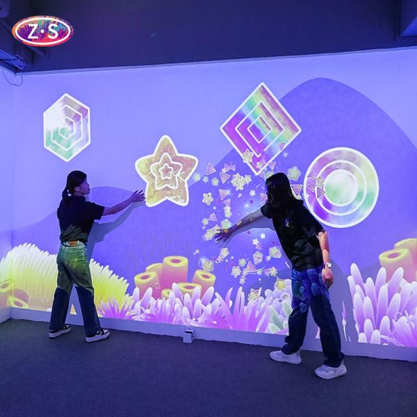 Dynamic Visuals Crystal Clear Projection Immersive Display 80 Vibrant Themes