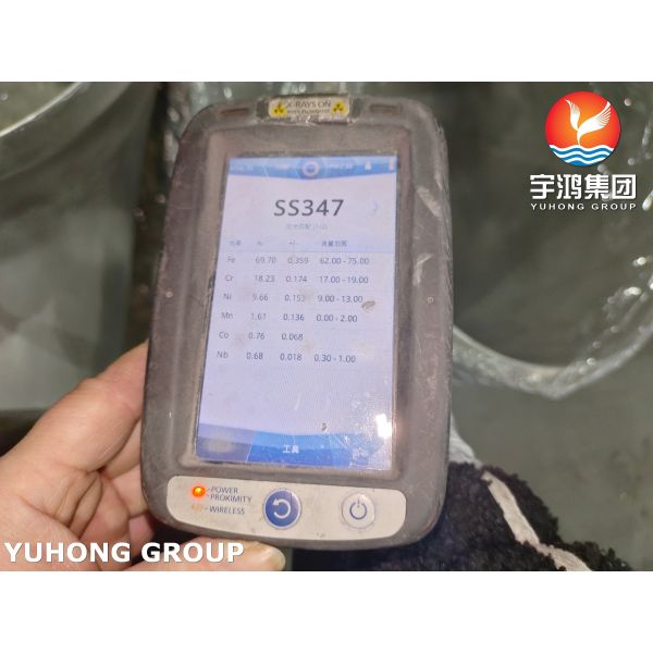 STAINLESS STEEL BUTT WELD FITTINGS A403 WP347-WX EQUAL TEE B16.9