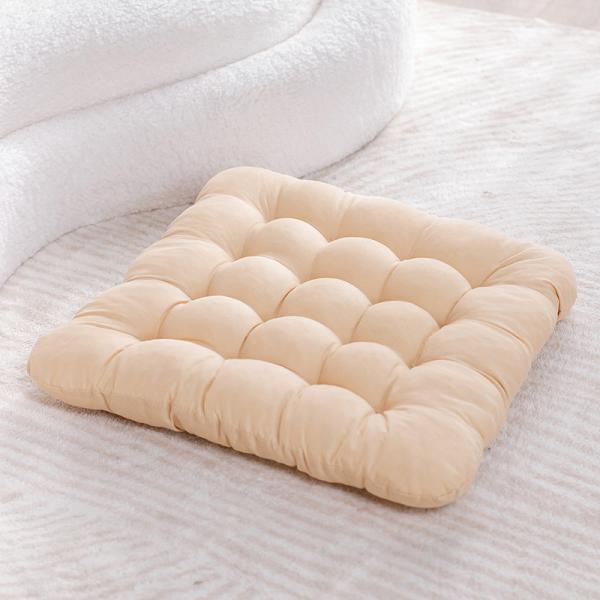 Polyester Fiber Filling Large Floor Pillow Square Seating Cushion for Comfortable Meditation