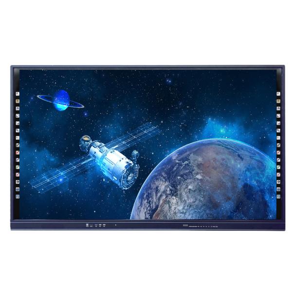 Экраны касания 86 дюймов умные, взаимодействующий монитор касания 4k ПЕЧАТАЮТ порт c