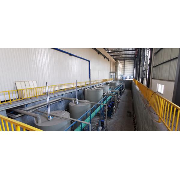 Reliable Hot Dip Galvanizing Equipment Line For Small Metal Parts