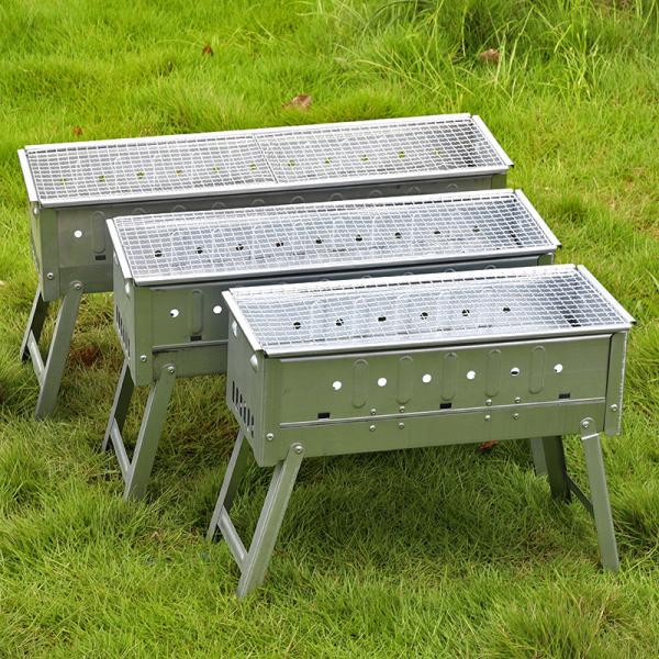 Угольная гриль для деловых подарков Якитори Кебаб Нержавеющая сталь портативный столик для барбекю