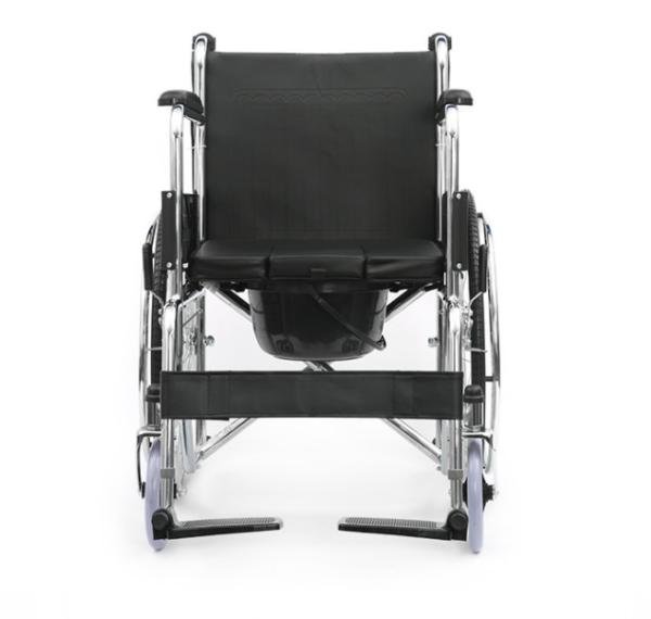 Capacidade médica das cadeiras de rodas 100kg da movimentação multifuncional idosa com toalete