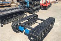 Train d'atterrissage en acier de voie de chenille de tous terrains avec la capacité de chargement adaptée aux besoins du client