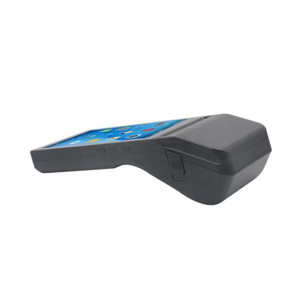 Sistema POS Android com impressora de etiquetas térmicas de 80 mm e tela sensível ao toque de 7 