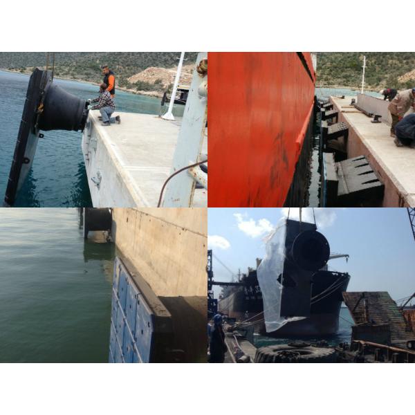 Дефлектор налетания систем обвайзера ультравысокого полиэтилена молекулярного веса морской