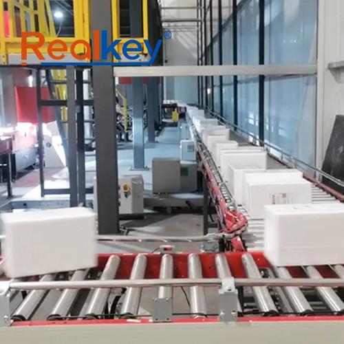 Low Noise Roller Bed Conveyor Carton Roller Conveyor Energy Efficient