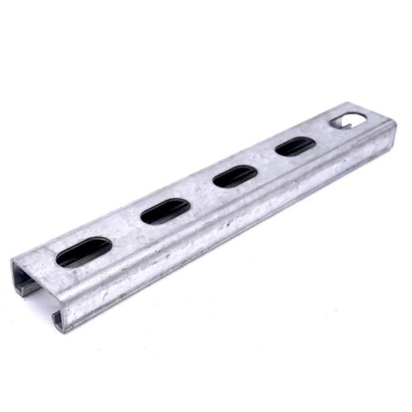 Aluminum Slotted Channel Unistrut Cold Formed Lipped Channel 6m -12m