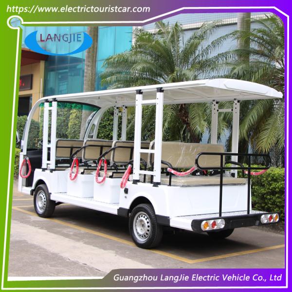 Мода 14 Человек Электрические туристические транспортные средства ACmotor Электрический туристический автобус7.5KW Для отеля