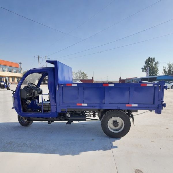 250cc Hybrid 3-Wheel Motorcycle Open Body Air-Cooled Loader Diesel Petrol Fuel Power Cargo