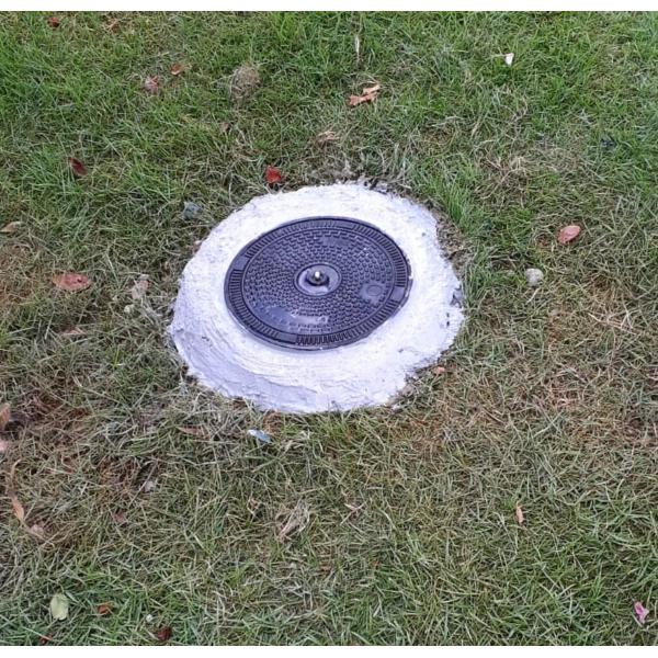 Крышка люка круга SMC, составная емкость света крышки крышки сточной трубы EN124