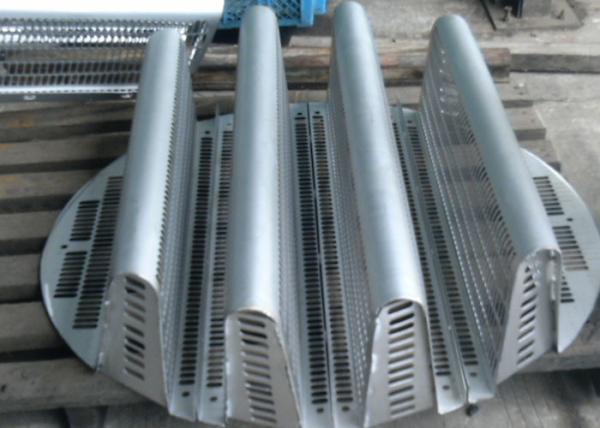 SS/CS/ Plastic Distillation Tower Internals Hump Support 290 Mm Fixed Width Sectional Design