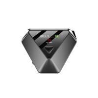 El detector de alcohol de llavero negro máquina de análisis de aliento ABS