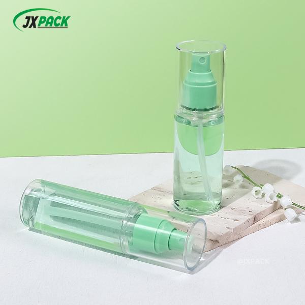 60ML 100ML 120ML PET Plastic Pump Spray Bottles Round Shape Eco Friendly Recyclable