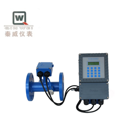 High Resolution Transit Time Ultrasonic Flowmeter Phase Difference