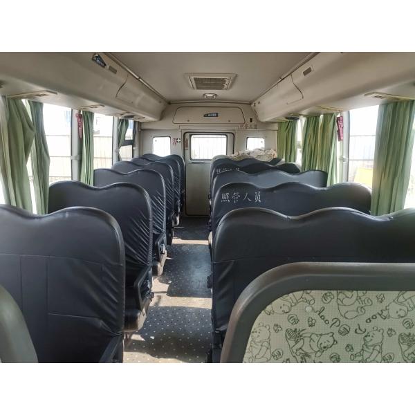 Ônibus King Long de 32 lugares de segunda mão Ônibus escolar amarelo Tipo de combustível diesel