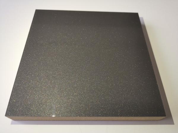 high gloss Acrylic sheet faced sparkle silver mdf board for 1-2mm acrylic sheet