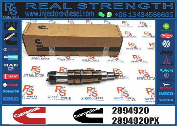 2894920 para Inyector de Combustible Common Rail Diesel para Motor Scania, Piezas de Motor Automotriz de Alto Rendimiento, Ensamblaje de Sistemas de Motor de Automóvil