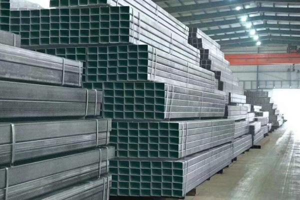 Square Hollow Steel Pipe Made By Hot Dipped Galvanized Steel Coil 100 X 100 mm