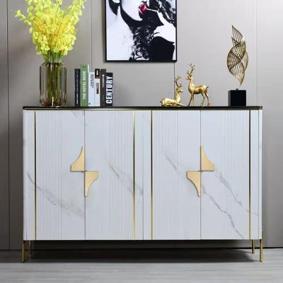 120mm Brass Aluminium Combination 3 Color Cabinet Door Handles