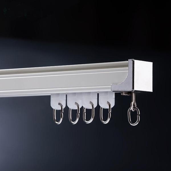 Wholesale Affordable Aluminium Alloy Extrusion Ceiling Mount Hospital Household S Fold Curtain Track Rail