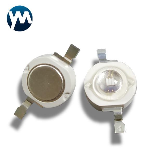 A lâmpada de imitação UV do poder superior do lúmen do diodo emissor de luz SMD 3W perla a cura clara UV