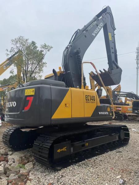 Excavadora volvo usada para construção de estradas, Excavadora hidráulica a um bom preço
