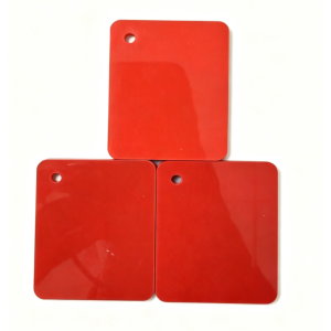 Bright Red Acrylic Sheet For Signage Display Making