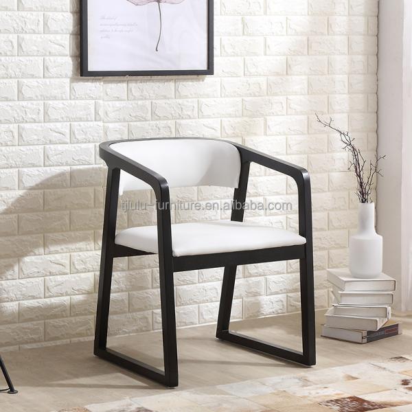 Customizable Rubber Wood Dining Chair for Restaurant Modern Design and Durable
