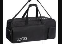 Mochila quadrada para raquete de badminton com 9 compartimentos para raquetes