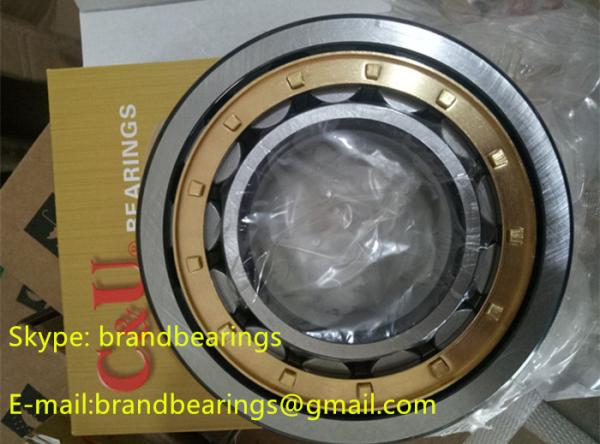 Electric Motors Open NU205 Roller Bearings , Anti Friction Bearing 25×52×15mm