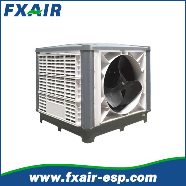 18000cmh Hot sale noiseless box shape industrial Wall Mounted Air cooler/ Evaporative air cooler/ industrial air cooler