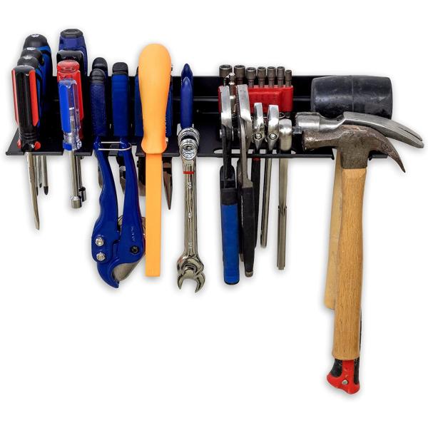 Настенный держатель сверла держит 4 сверла, электрический сверло инструмент стойки, тяжелые утилитные стойки