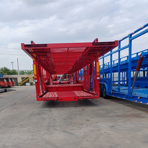 Car Hauler Trailer Transport Truck 15 Workdays Production Time for 6 Cars Truck Trailer