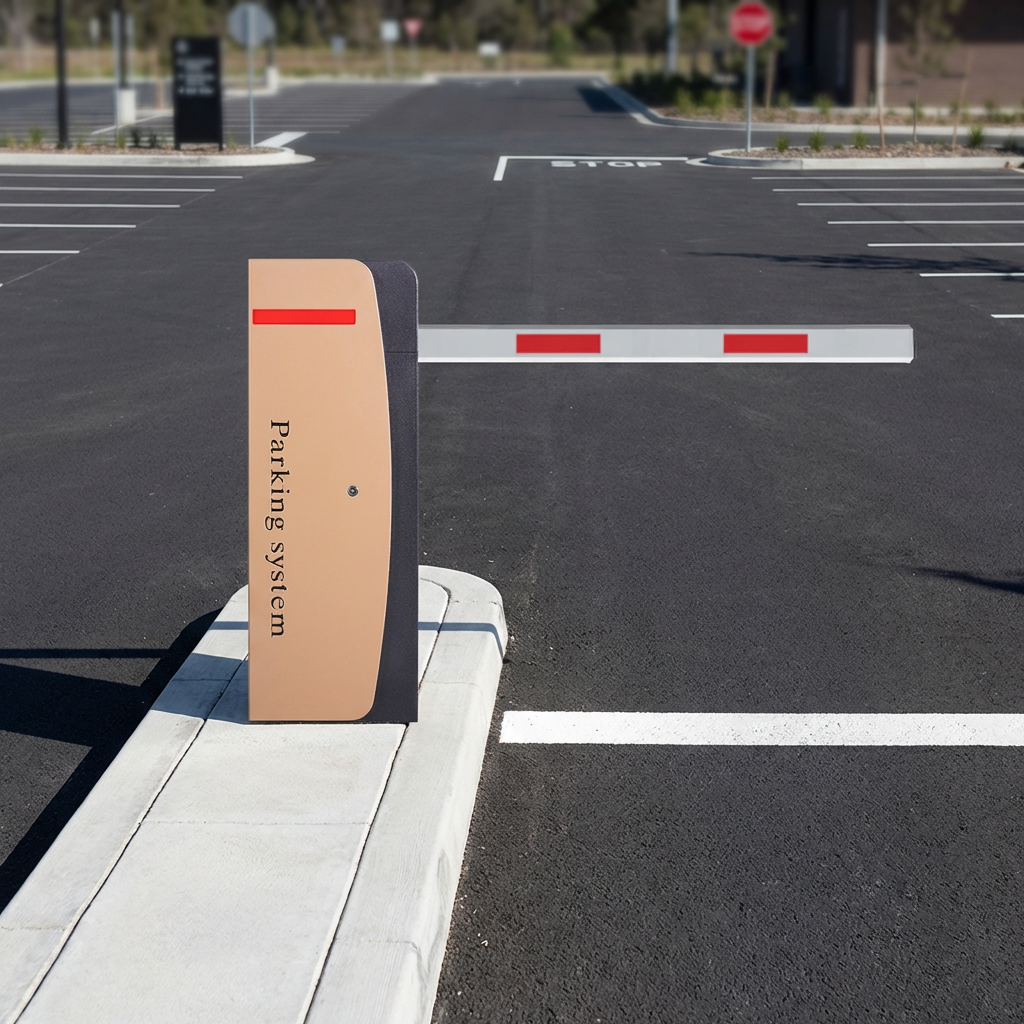 Straight-Barrier Gate Parking Lot All-in-one Machine License-Plate Recognition Residential Complex Access Control Automatic Toll