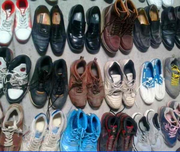 mixed brand used shoes sports shoes hot sale in africa