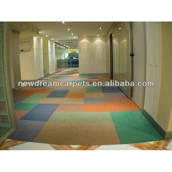 PP/Nylon Office Carpet Tile 50x50 Loop Pile Modular Carpet US 2.5-20 / Square Meter