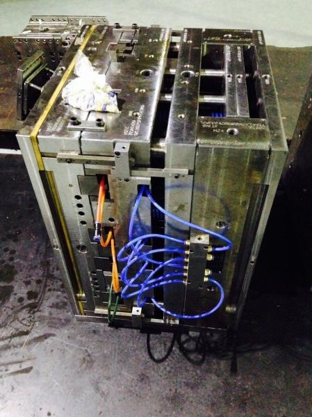 NAK80 Steel Plastic Injection Mould , Single Cavity Mold 1 Million Shots