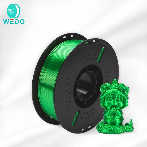 1.75mm Silk Single Color PLA 3D Printing Filaments Durable Long-Lasting