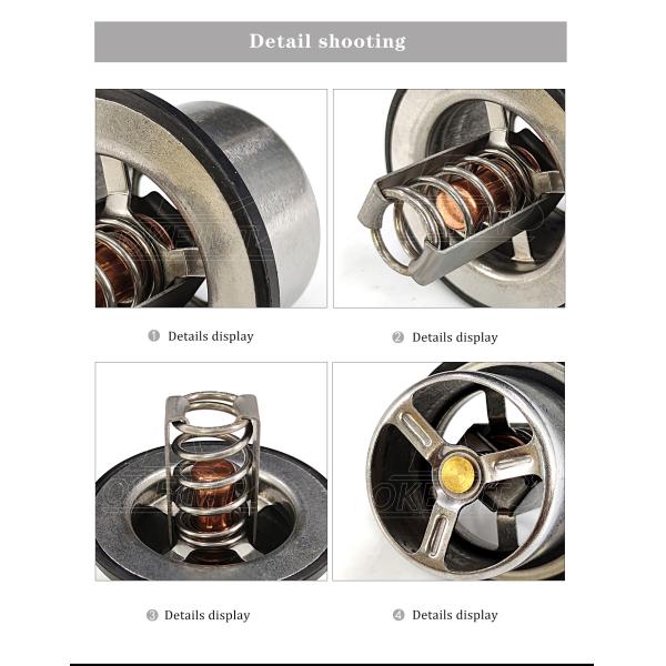 Gray 3076489 Cummins Engine Thermostat For M11-76 R455-7