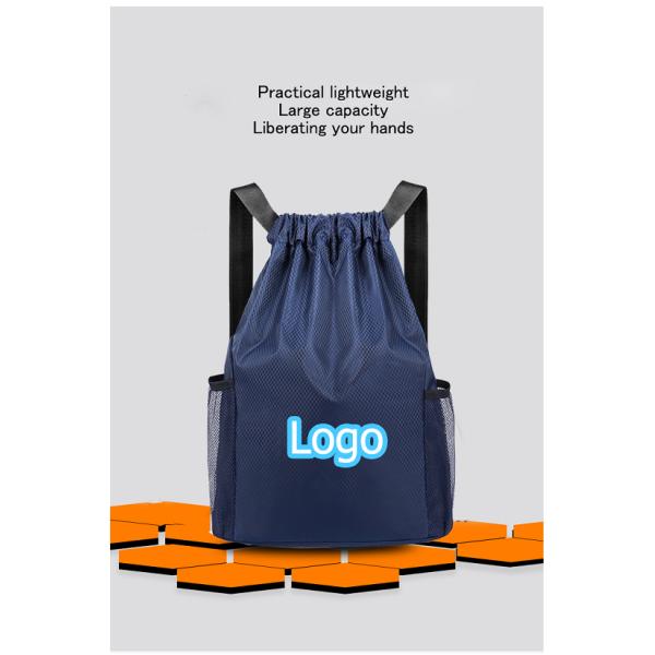 Customized Color Waterproof Drawstring Backpack for Outdoor Adventures and Sports