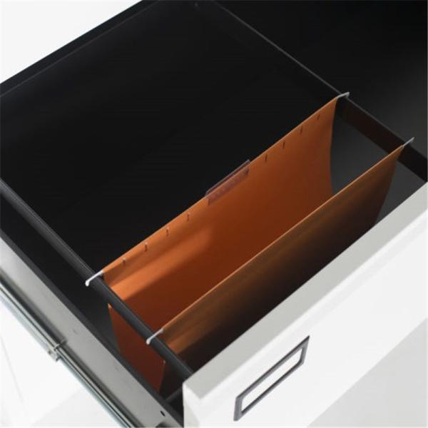 Cold Rolled Steel Four Drawers Storage Cabinet Cyber Lock Lateral Metal