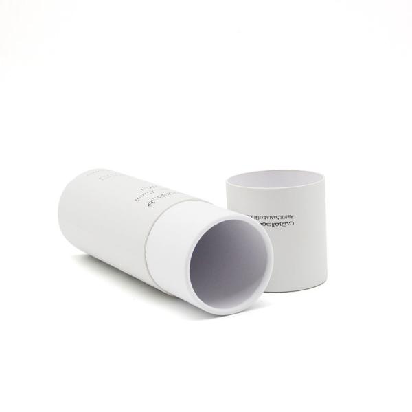 eco friendly Cosmetic Paper Tube Packaging Blister Inserted Multifuctional