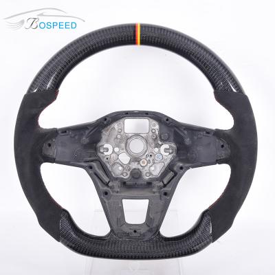 2022 New Racing Golf Mk6 Steering Wheel Carbon Fiber Alcantara VW