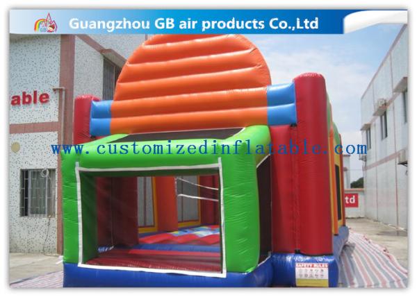 Outdoor Childrens Bouncy Castle Court ,  Inflatable Sports Arena Trampoline