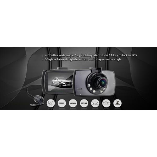 Motion Detection Car Camera Driving Video Recorder , Car Wind Screen Camera Recorder