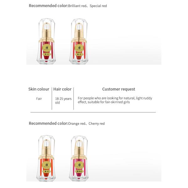 Чернила татуировки брови 60 g микро- установили постоянные пигменты макияжа 60g