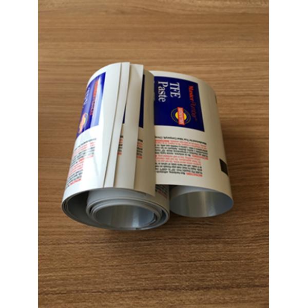 Papier d'aluminium 700m par Web stratifié par petit pain pour l'emballage de tube de pâte