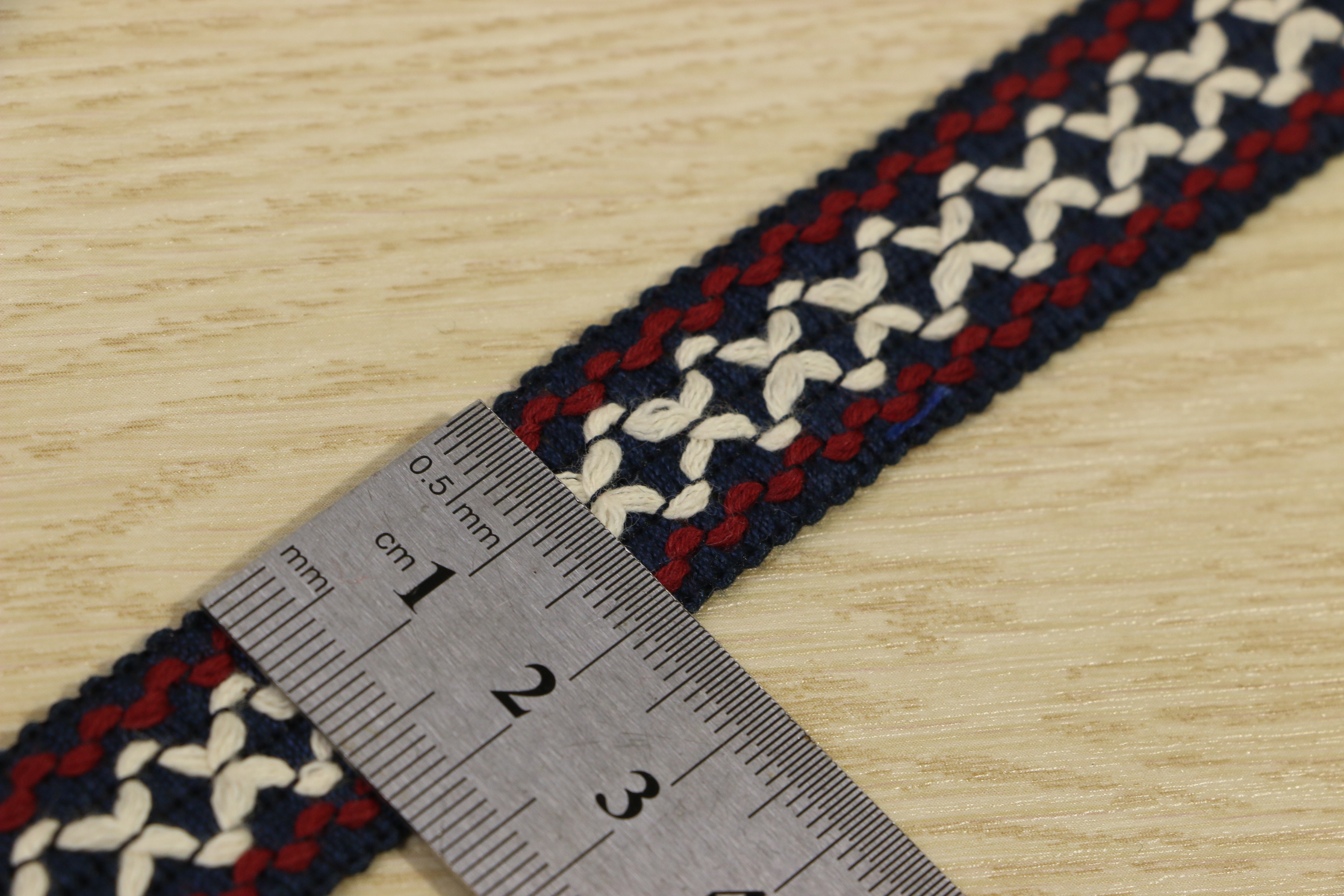 Webbing стиля GEO лент 22mm сплетенный шириной богемский Breathable