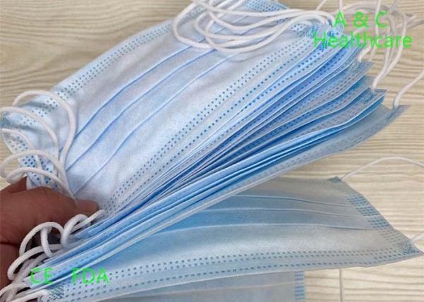 Niosh Approved Disposable Surgical Face Mask Earloop Medical Mask